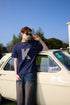 Simple Letter Flocking Cool All-Match Loose Short-Sleeved T-Shirt